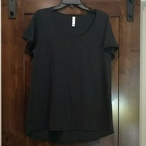LuLaRoe Classic T, dark gray T-shirt